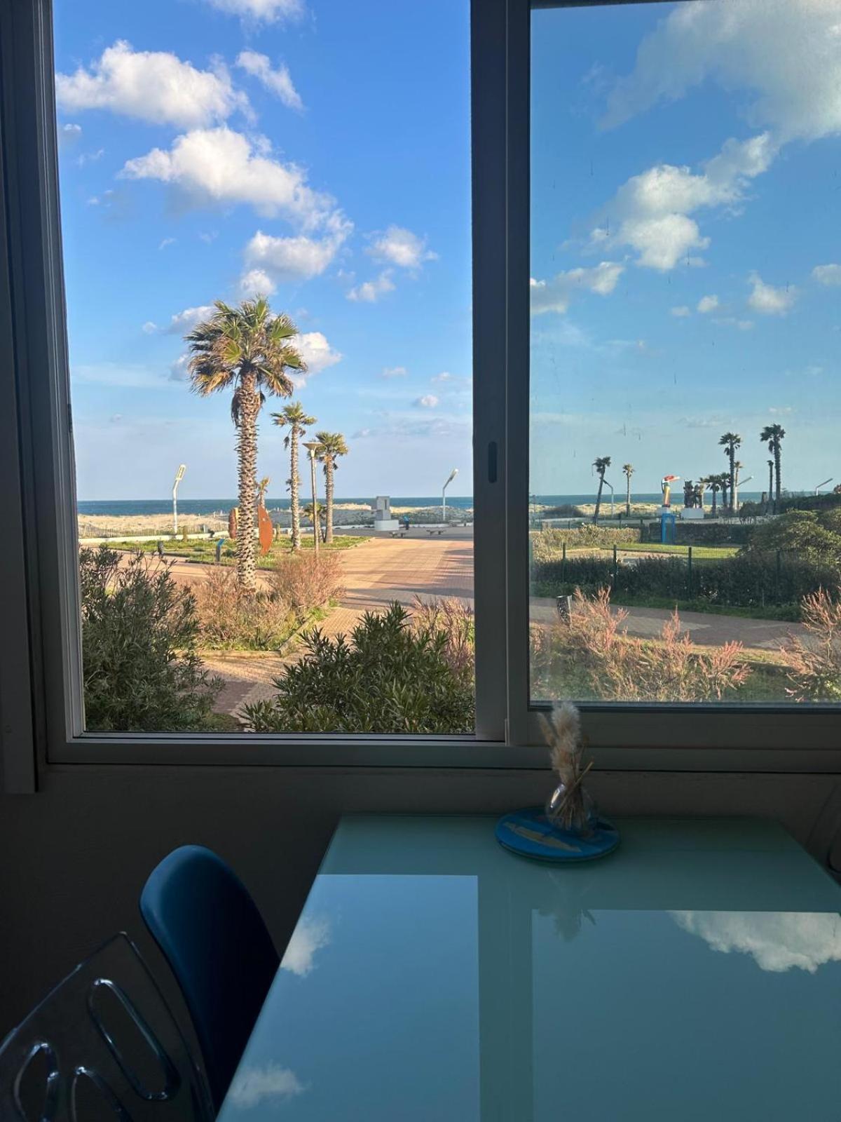 Appartement Front De Mer Le Barcares Bagian luar foto